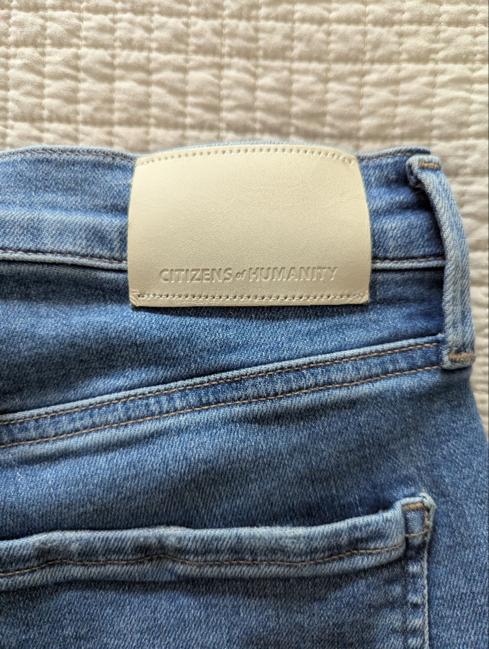 Citizens of Humanity Ella Premium Vintage Mid-Rise Cropped Jeans Size 25 - Picture 6 of 11